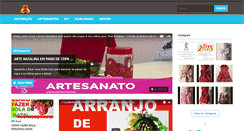 Desktop Screenshot of enfeitedenatal.com.br
