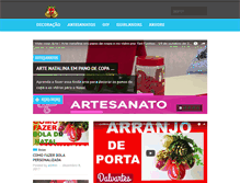 Tablet Screenshot of enfeitedenatal.com.br